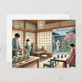 京都カフェ ポストカード (正面/裏面)