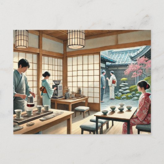 京都カフェ ポストカード (正面)