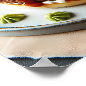 京都キッチンバーガー大人気 ポスター (角)