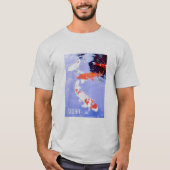 京都コイ魚旅行 Tシャツ (正面)