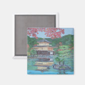 京都ゴールデンパビリオン マグネット (正面/裏面)