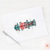 京都スカイライン ラウンドシール (封筒)