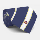 京都ストライプ国旗 ネクタイ (ロール)