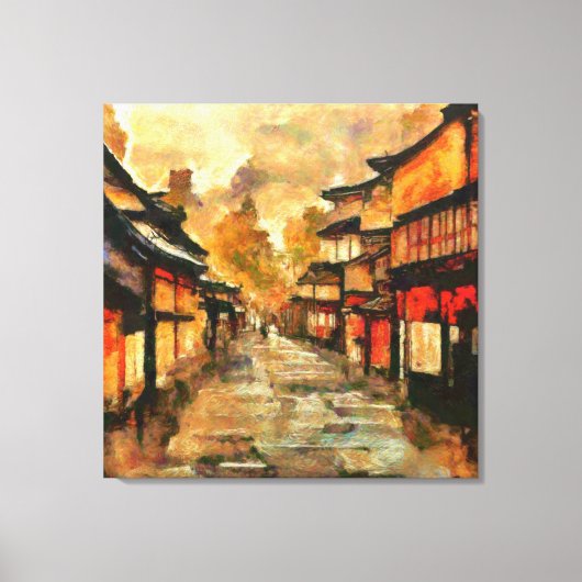 京都ダスク キャンバスプリント (正面)