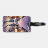 京都デュスクガールフレンズ ラゲッジタグ (裏面横)