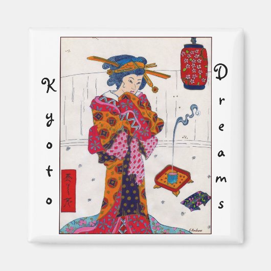 京都ドリームズバイSアンブローズ マグネット (正面)