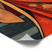 京都京都日本芸者ヴィンテージレトロ葉書 ポスター (角)