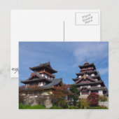 京都伏見の桃山城 ポストカード (正面/裏面)