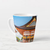 京都伏見稲荷大社外拝殿#2 カフェラテマグ (左アングル)