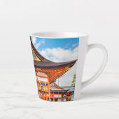 京都伏見稲荷大社外拝殿#2 カフェラテマグ (右)
