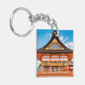 京都伏見稲荷大社外拝殿#2 キーホルダー (正面左)