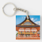 京都伏見稲荷大社外拝殿#2 キーホルダー (正面)