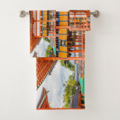 京都伏見稲荷大社外拝殿#2 バスタオルセット (インサイチュ)