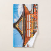 京都伏見稲荷大社外拝殿#2 バスタオルセット (ハンドタオル)