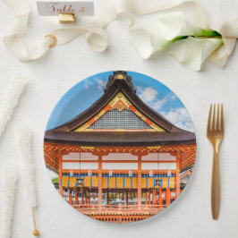 京都伏見稲荷大社外拝殿#2 ペーパープレート
