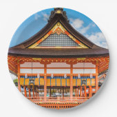 京都伏見稲荷大社外拝殿#2 ペーパープレート (正面)