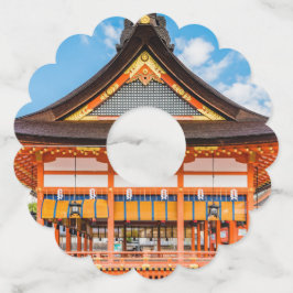 京都伏見稲荷大社外拝殿#2 ワイングラスタグ