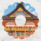 京都伏見稲荷大社外拝殿#2 ワイングラスタグ (裏面)