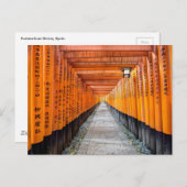 京都伏見稲荷神社 ポストカード (正面/裏面)