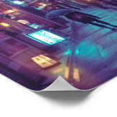 京都先斗町の写真 ポスター (角)