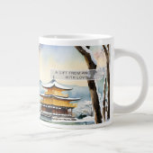 京都冬水彩画 – Mag ジャンボコーヒーマグカップ (右)