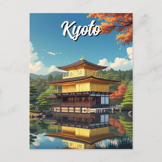 京都国際金閣寺金閣 ポストカード (正面)