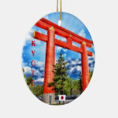 京都寺クリスマス飾り セラミックオーナメント (右)