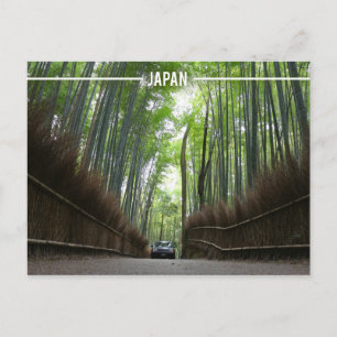 京都嵐山竹林 ポストカード