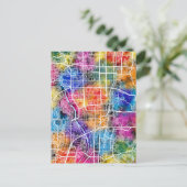 京都市地図 ポストカード (スタンド正面)