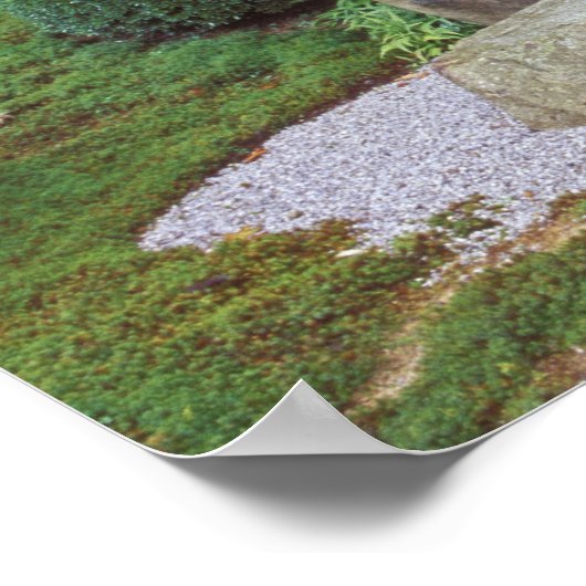 京都市大原三千院4 ポスター (角)