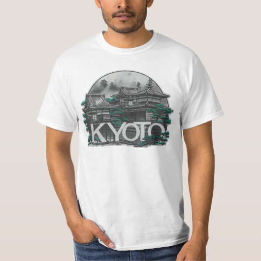 京都市日本 Tシャツ (正面)