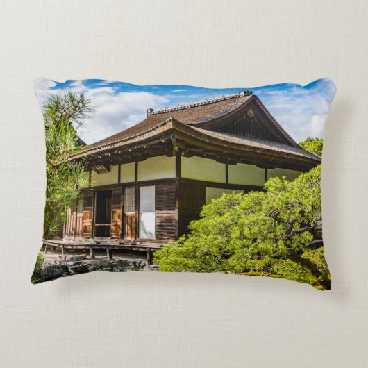 京都市銀閣寺本堂 アクセントクッション (裏面)