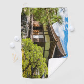 京都市銀閣寺本堂 ゴルフタオル (インサイチュ)