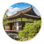 京都市銀閣寺本堂 セラミックノブ (正面)