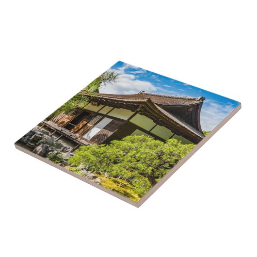 京都市銀閣寺本堂 タイル (側面)