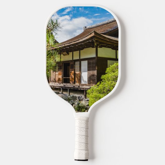 京都市銀閣寺本堂 ピックルボールラケット (裏面)