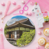 京都市銀閣寺本堂 ペーパープレート (パーティー)
