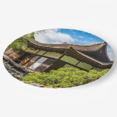 京都市銀閣寺本堂 ペーパープレート (アングル)