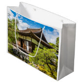 京都市銀閣寺本堂 ラージペーパーバッグ (正面アングル)