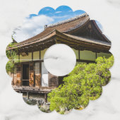 京都市銀閣寺本堂 ワイングラスタグ (正面)