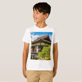 京都市銀閣寺本堂 Tシャツ (正面フル)