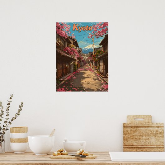 京都市 ポスター (キッチン)