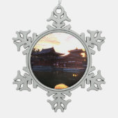 京都府平等院雪片オーナメント スノーフレークピューターオーナメント (正面)