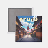 京都府観光八坂神社 マグネット (正面/裏面)