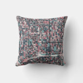 京都日本の地図 クッション (裏面)