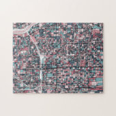 京都日本の地図 ジグソーパズル (横)