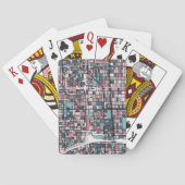 京都日本の地図 トランプ (裏面)