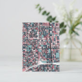 京都日本の地図 ポストカード (スタンド正面)