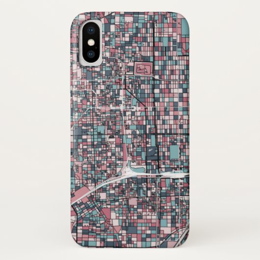 京都日本の地図 Case-Mate iPhoneケース (裏面)