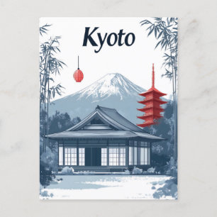 京都日本の寺・塔・山 シーズンポストカード